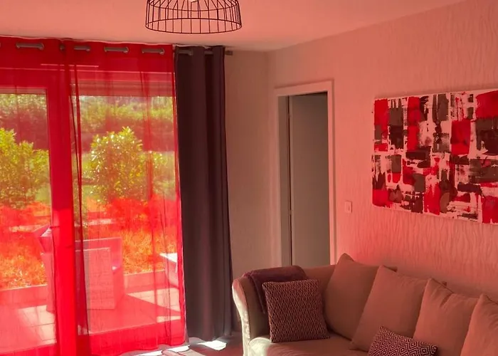 Appartement-rez De Jardin, Parking Prive Et Tram Bischheim